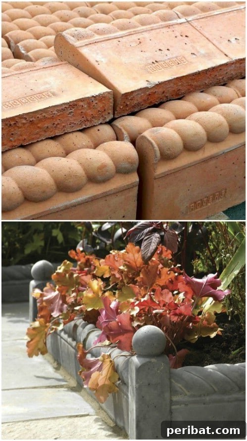 Terra Cotta Landscaping Edging