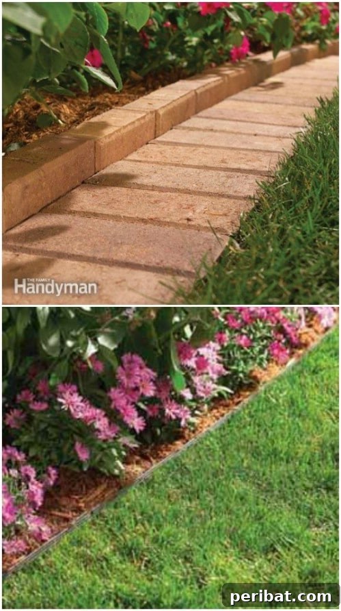 Patio Paver Garden Edging