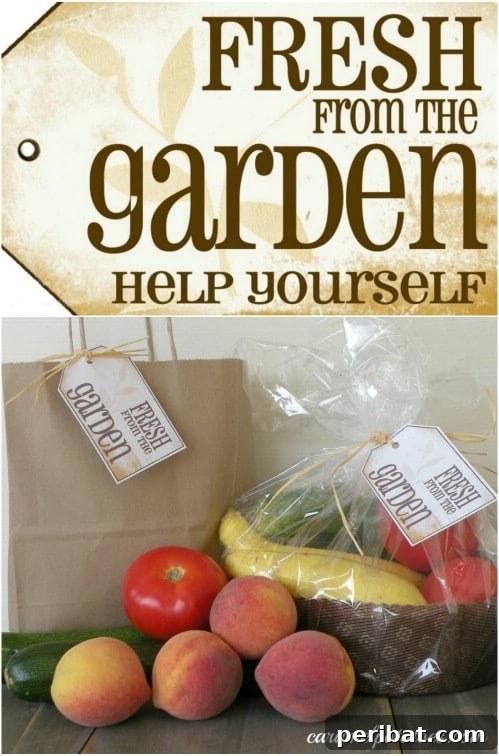 20 Creative Homemade Gifts for Garden Enthusiasts 12 Fresh Garden Gift Tags