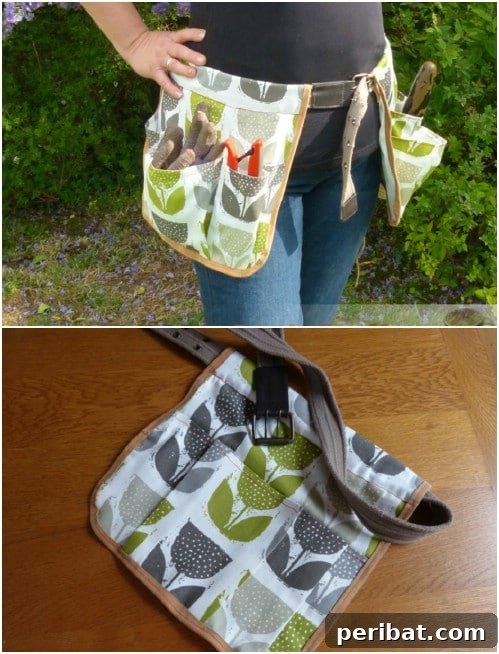 20 Creative Homemade Gifts for Garden Enthusiasts 15 DIY Garden Tool Belt