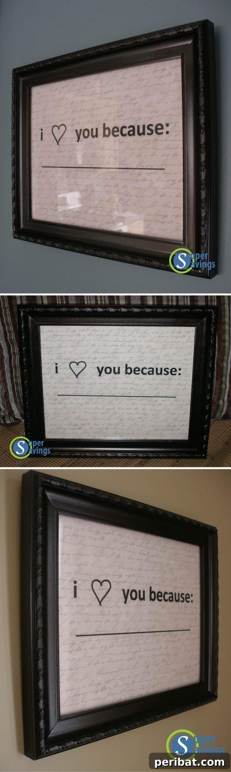 25 DIY Valentine's Gifts Crafted with Love for Him 18 Personalized DIY Valentine’s Day Frame