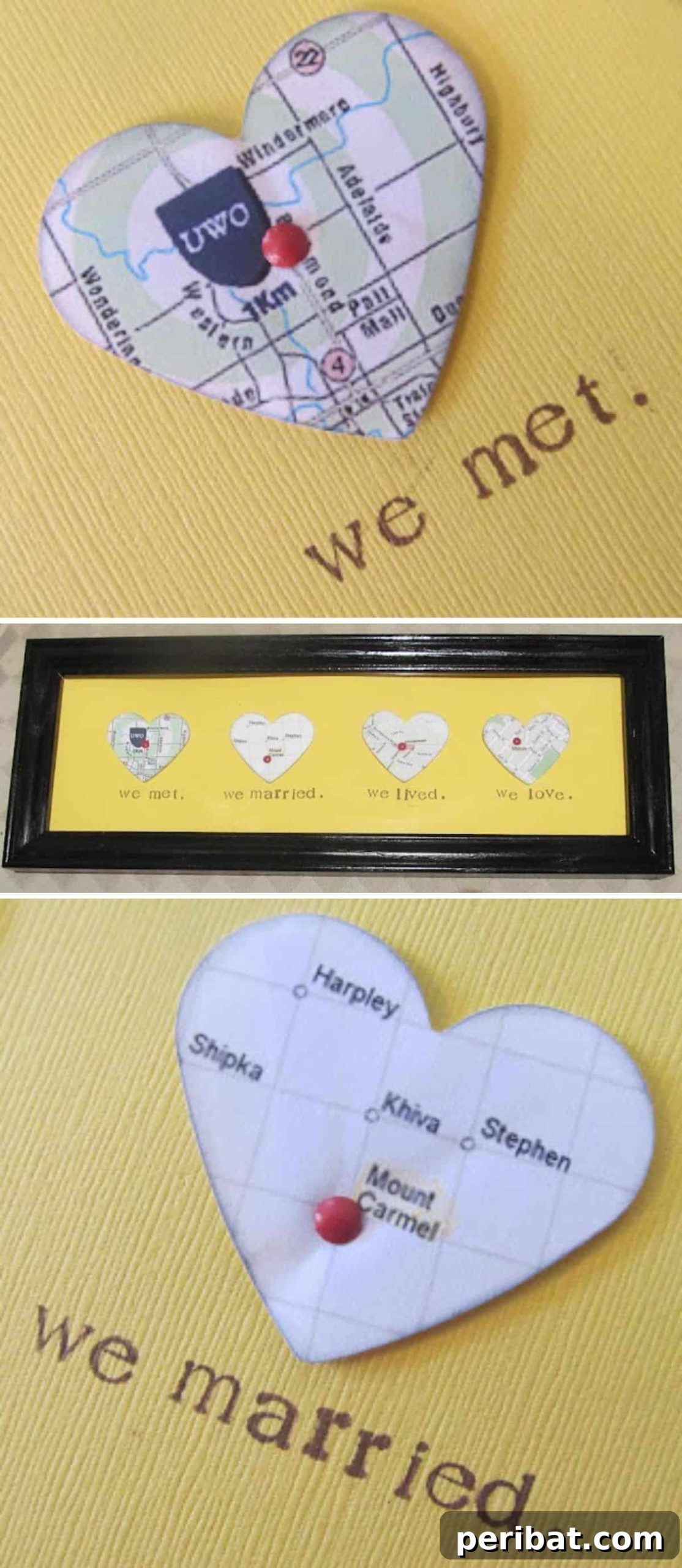 25 DIY Valentine's Gifts Crafted with Love for Him 2 Heart Relationship Location Art