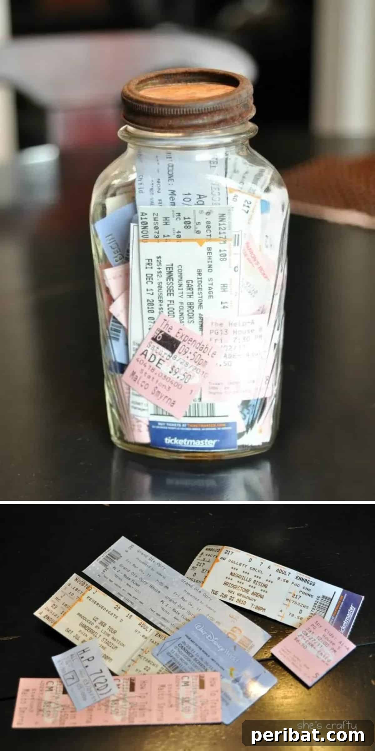 25 DIY Valentine's Gifts Crafted with Love for Him 21 Memory Jar Gift