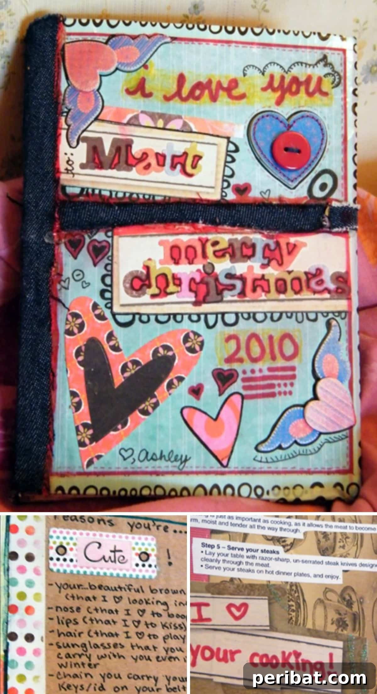 25 DIY Valentine's Gifts Crafted with Love for Him 5 All About My Love Book