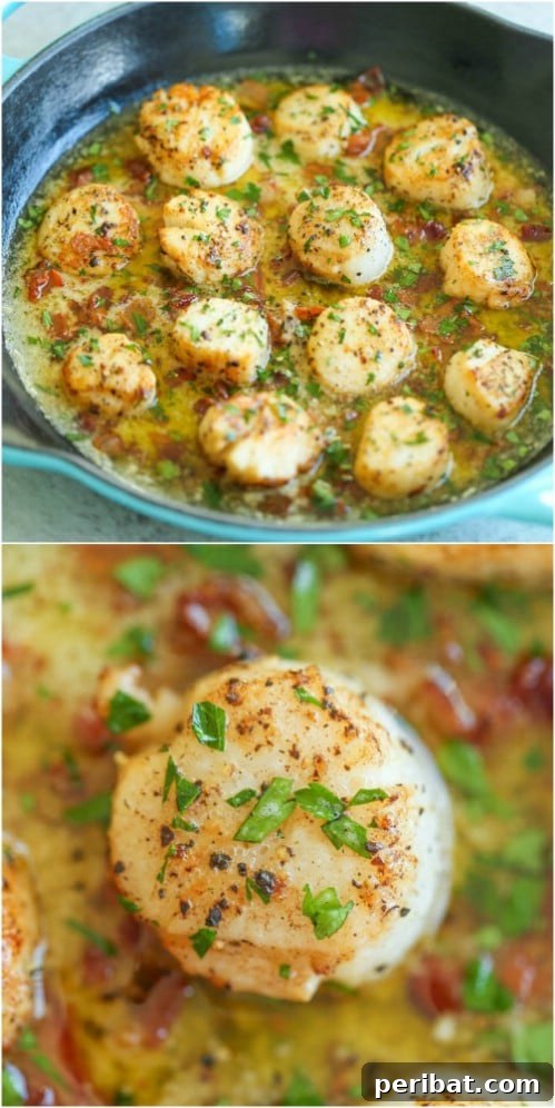 Exquisite Valentine's Day Delights for Two 23 Seared Scallops With Bacon And Garlic
