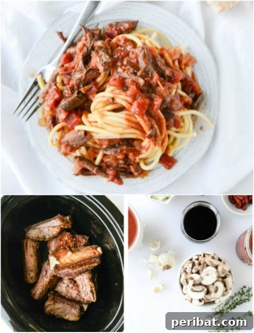 Exquisite Valentine's Day Delights for Two 25 Slow Cooker Short Ribs With Bucatini