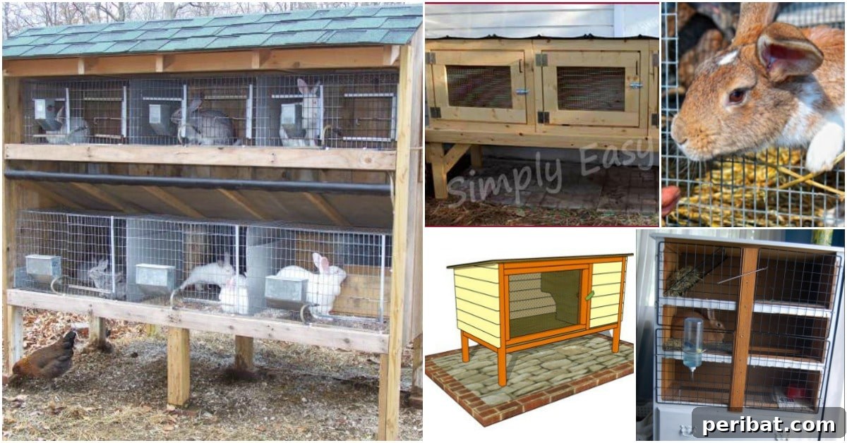 Effortless Bunny Keeping 10 Free DIY Rabbit Hutch Blueprints 2 10 Free DIY Rabbit Hutch Plans That Make Raising Bunnies Easy