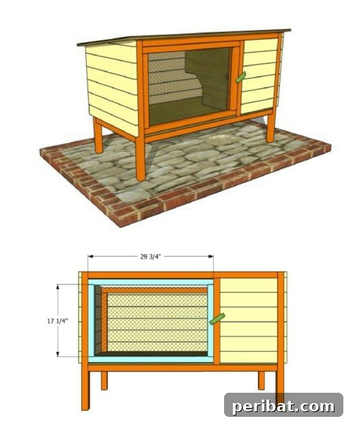Effortless Bunny Keeping 10 Free DIY Rabbit Hutch Blueprints 7 Simple DIY Wooden Rabbit Hutch