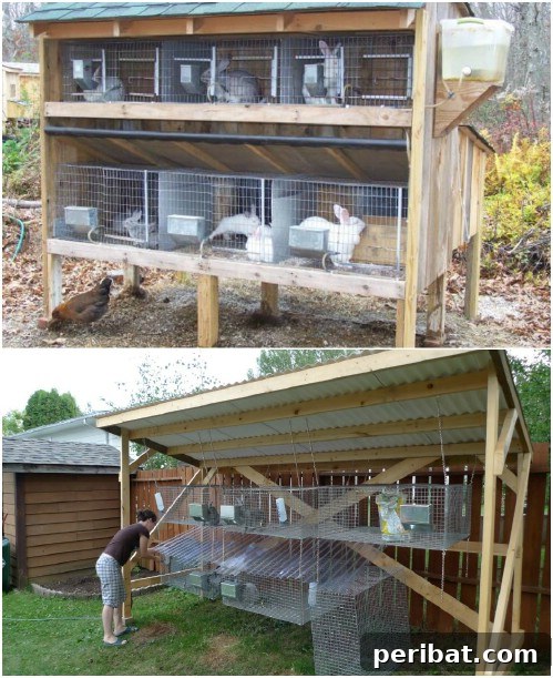 Effortless Bunny Keeping 10 Free DIY Rabbit Hutch Blueprints 9 Large DIY Rabbit Hutch