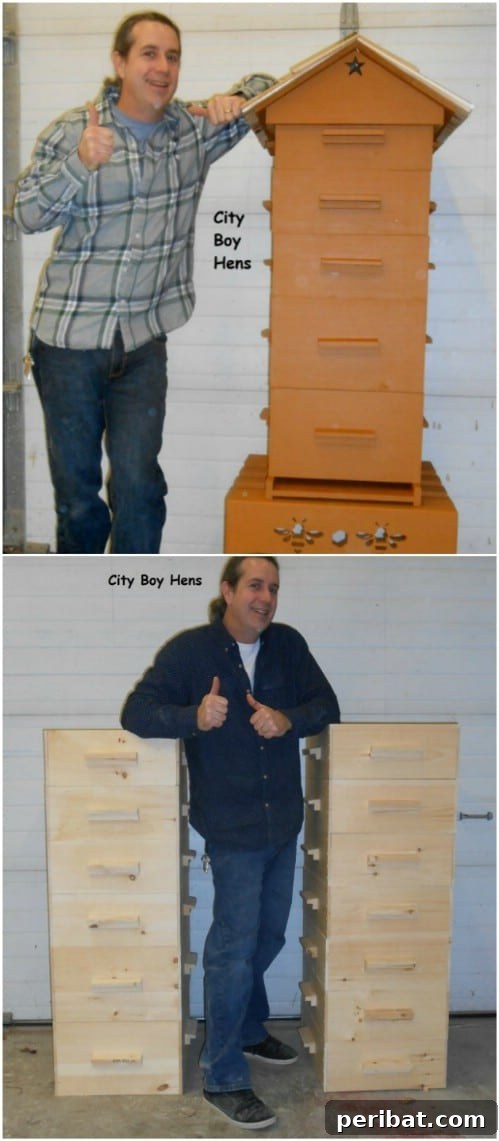 Simple DIY Wooden Multi Nest Beehive