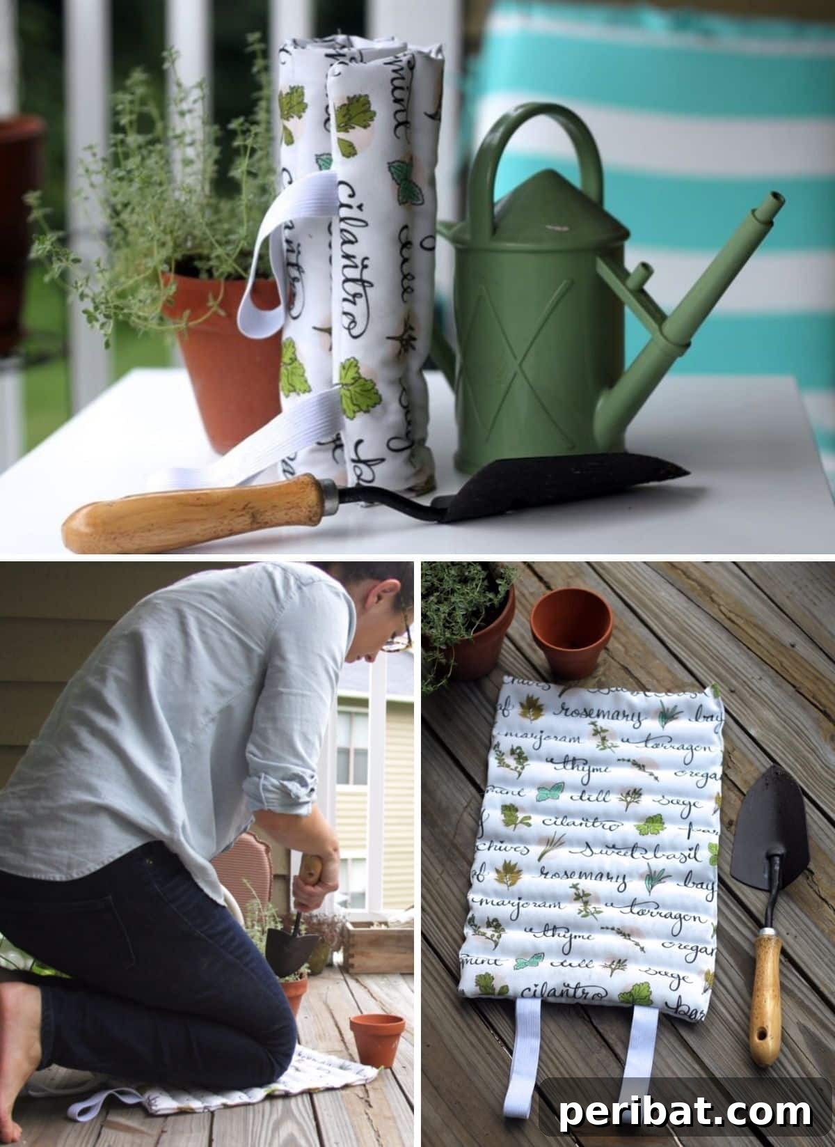 Garden Bliss Craft Your Own Comfort Kneeling Pads 4 Roll Up DIY Kneeling Pad