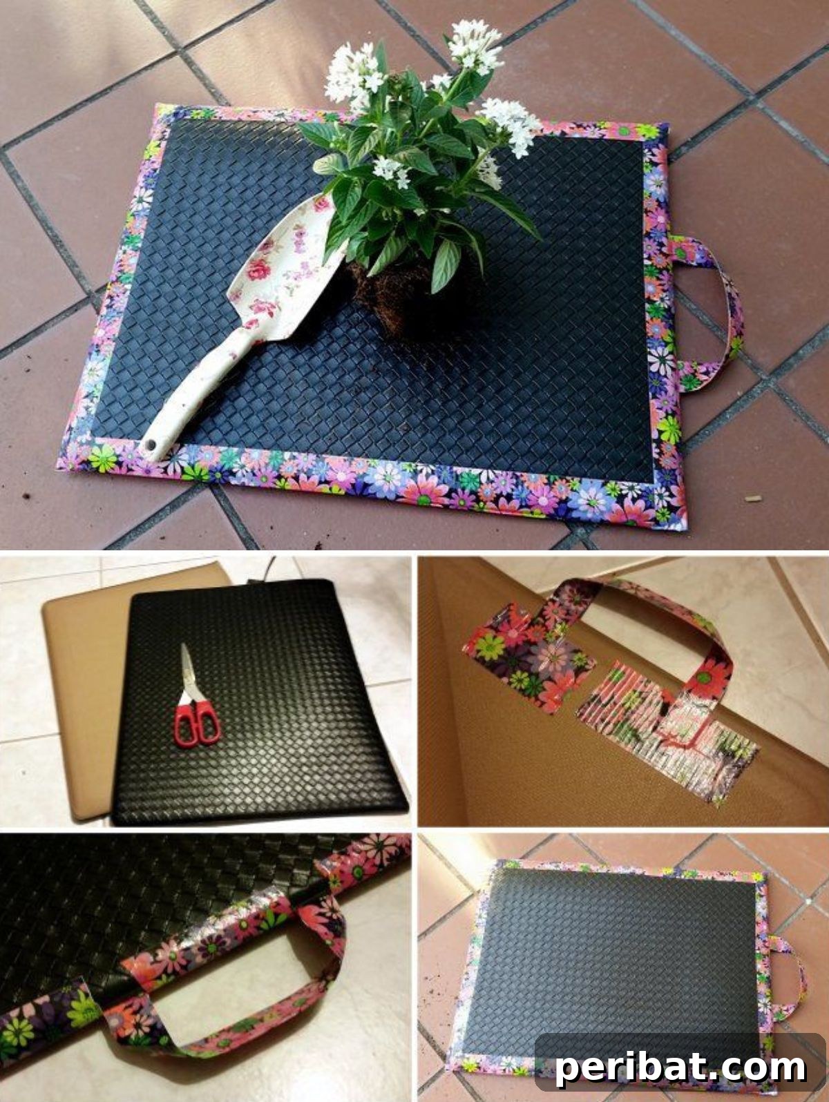 Garden Bliss Craft Your Own Comfort Kneeling Pads 5 Upcycled Kitchen Mat Garden Kneeling Pad