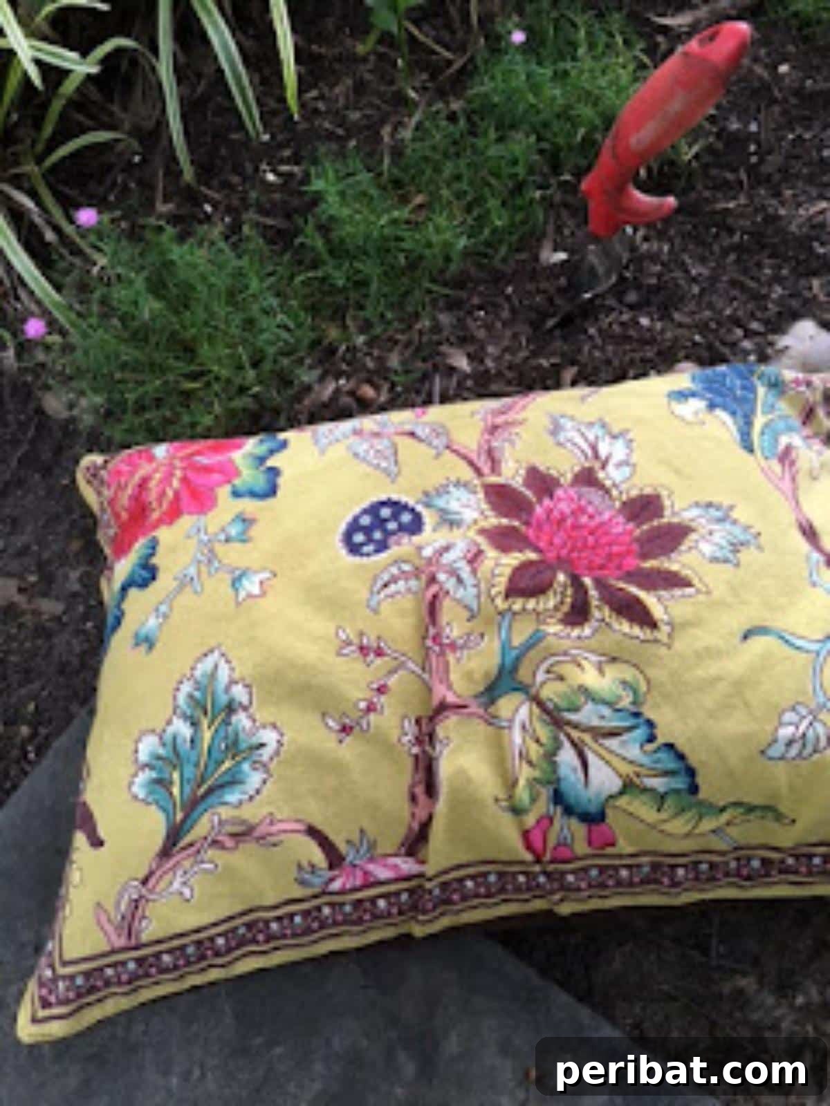 Garden Bliss Craft Your Own Comfort Kneeling Pads 9 Repurposed Cloth Napkin Garden Kneeling Pad