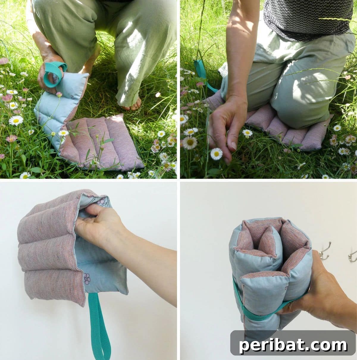 Garden Bliss Craft Your Own Comfort Kneeling Pads 10 Fabric Leftover Garden Kneeling Pad