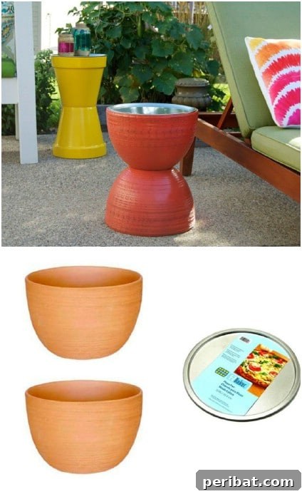 Flower Pot Table