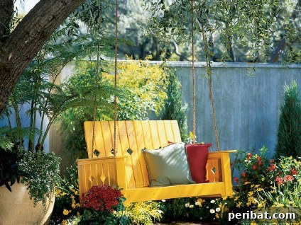 DIY Garden Swing