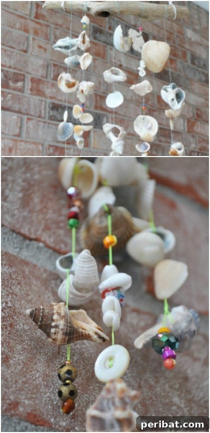 DIY Seashell Wind Chime
