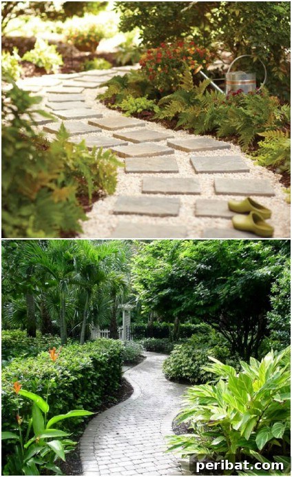 Easy One Day DIY Garden Path