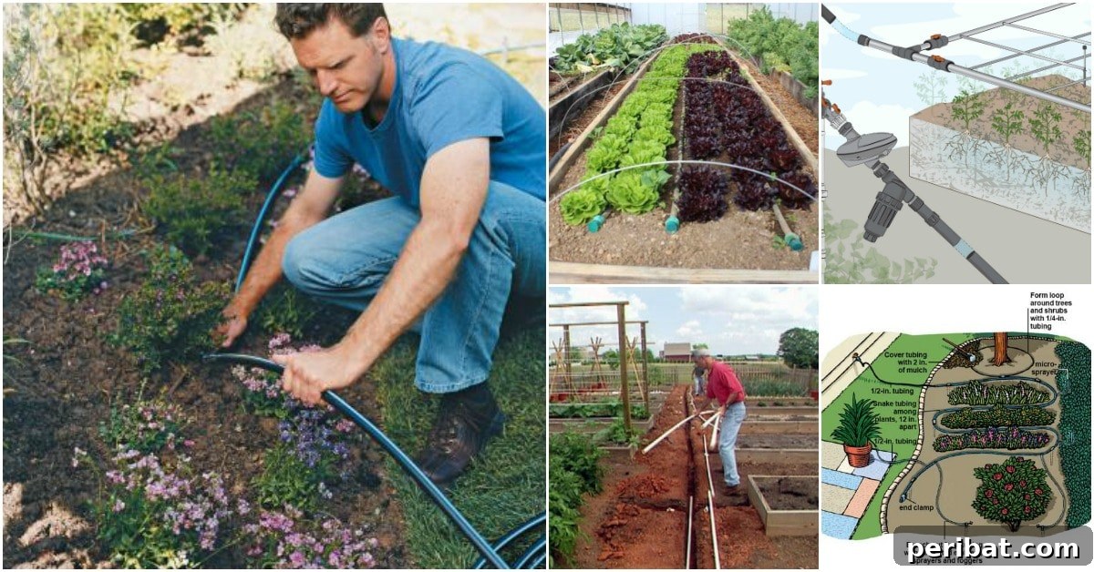 DIY Irrigation Systems for Gardens