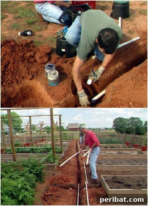 DIY Soaker Hose Irrigation System for Garden