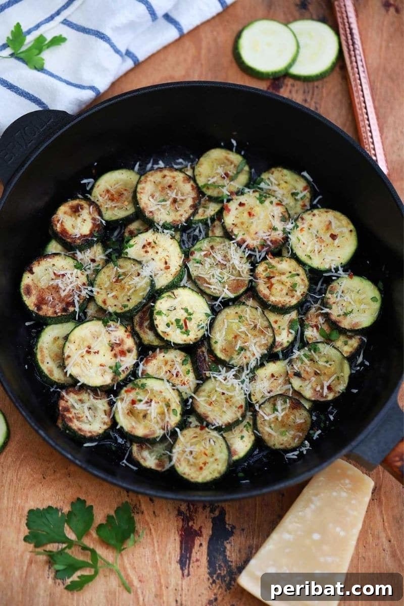 18 Summer Squash Recipes So Good, Even Fussy Eaters Ask For Seconds 4 Garlic Parmesan Sauteed Zucchini