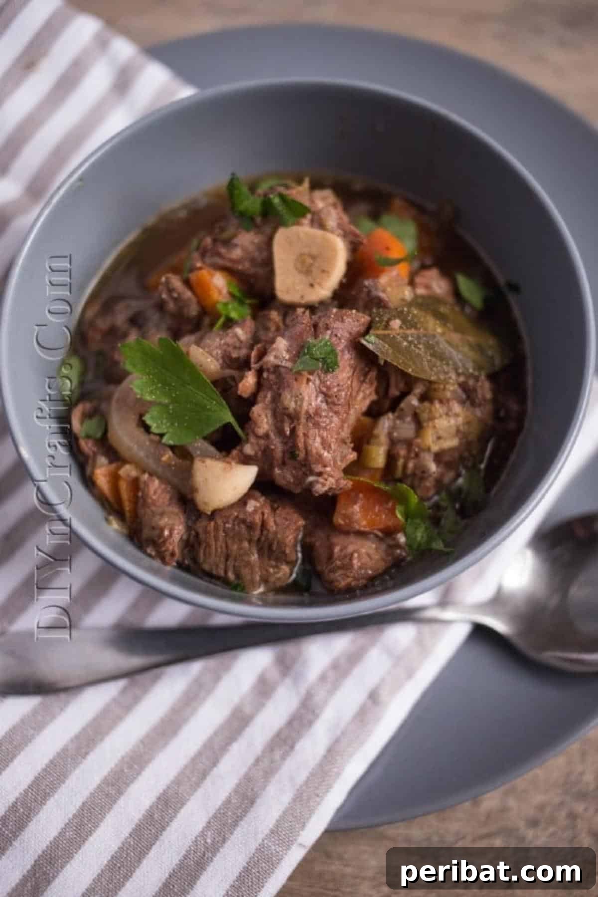 Hearty Slow Cooker Beef Stew 6 Served beef strew recipe.