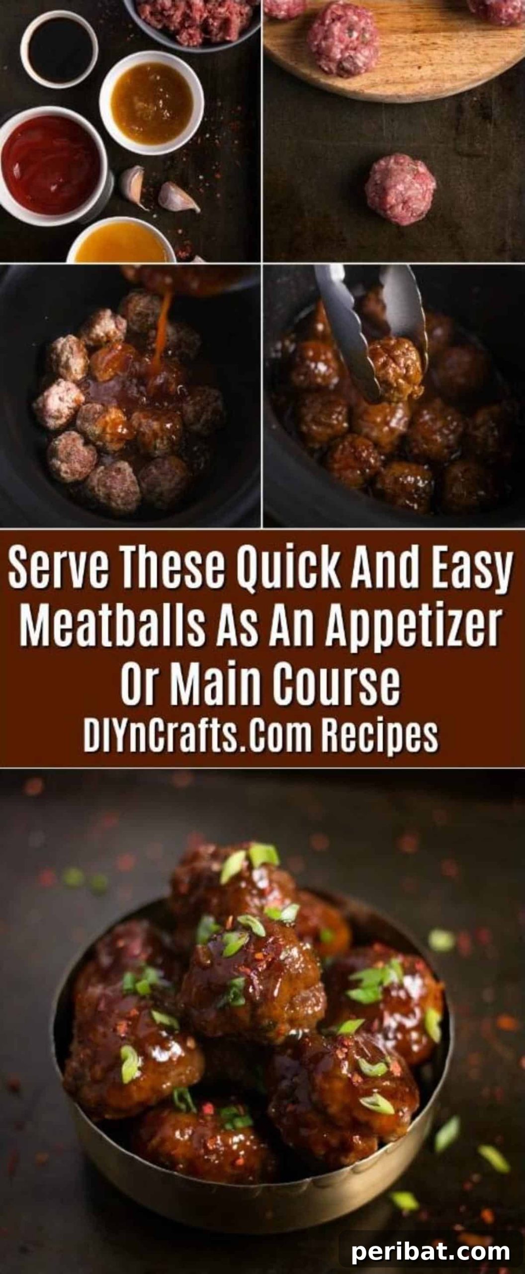Your Go-To Meatballs: Fast, Flavorful, Flexible 2 Serve These Quick And Easy Meatballs As An Appetizer Or Main Course