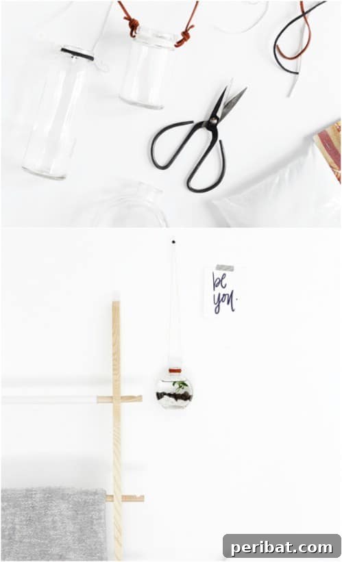 Simple, Stylish DIY Hanging Planters to Transform Your Space 10 Gorgeous DIY Hanging Water Garden with Upcycled Fish Bowl