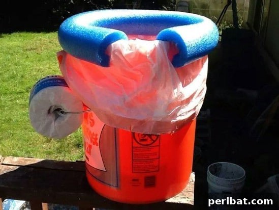 DIY Portable Camping Toilet