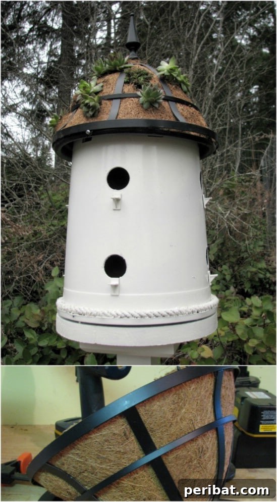 Easy DIY Birdhouse from a Bucket