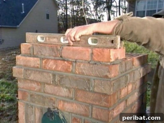 Sturdy DIY Brick Mailbox Construction