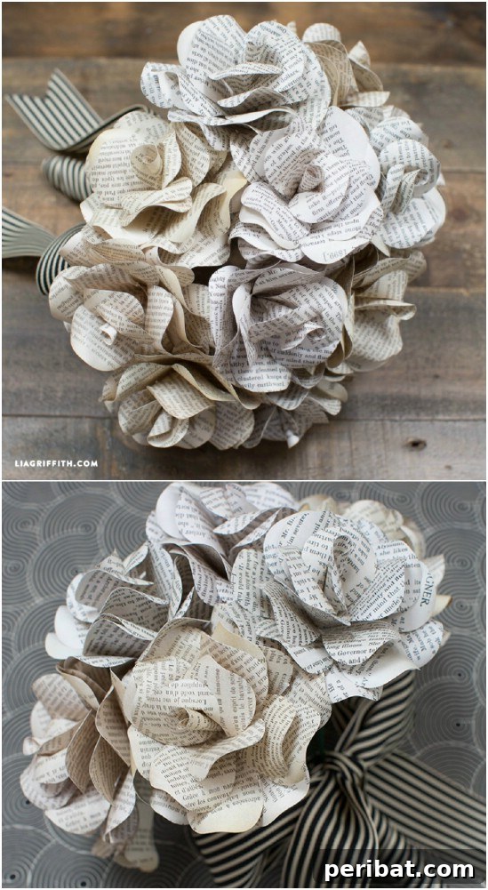 From Pages to Petals: 10 Simple DIY Rose Tutorials 10 Simple DIY Vintage Book Page Roses