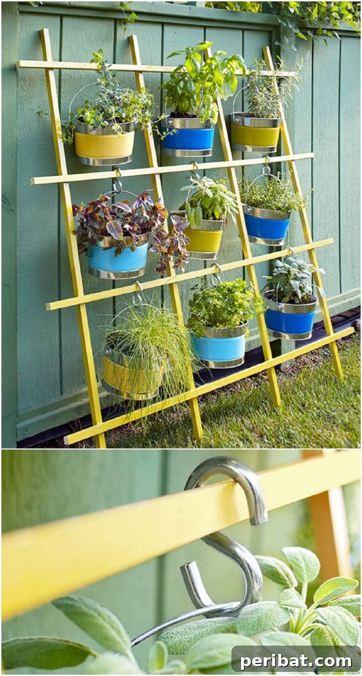 DIY Vertical Gardens: Simple Projects for Any Space 18 Repurposed Trellis Vertical Garden