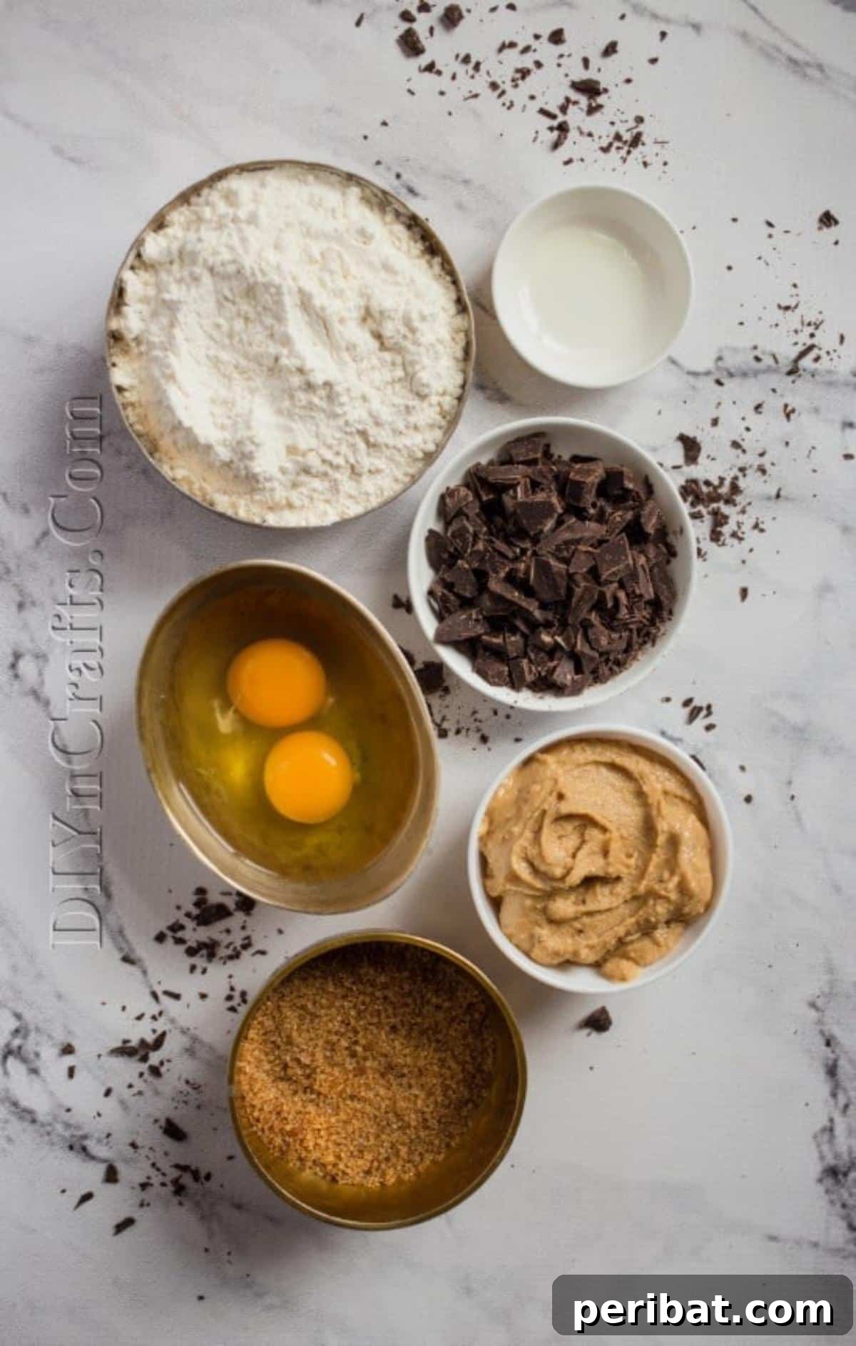 Irresistible Crock Pot Peanut Butter Chocolate Chip Bars 3 Ingredients for making crock pot peanut butter chocolate chip bars