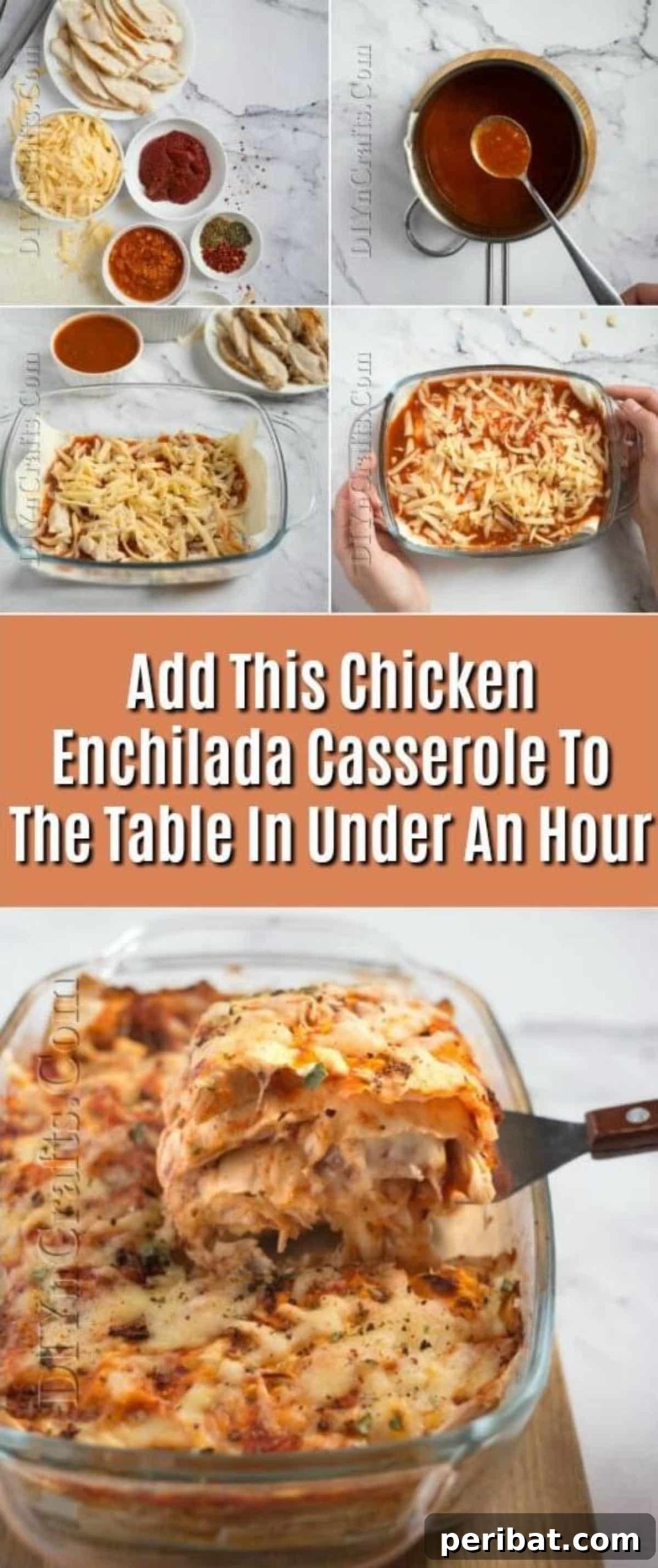 Add This Chicken Enchilada Casserole To The Table In Under An Hour
