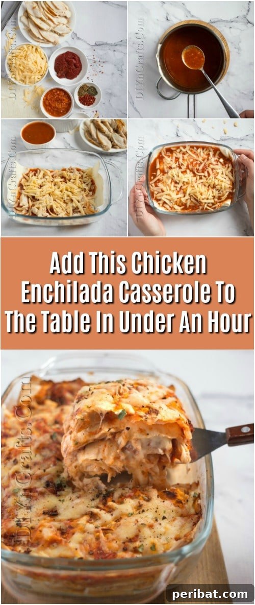 Chicken Enchilada Casserole Final Dish