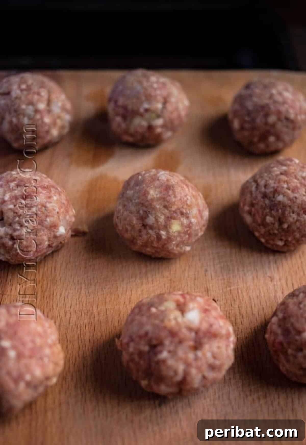 IKEA Meatball Knockoffs That Are The Real Deal 4 Forming ingredients into balls.