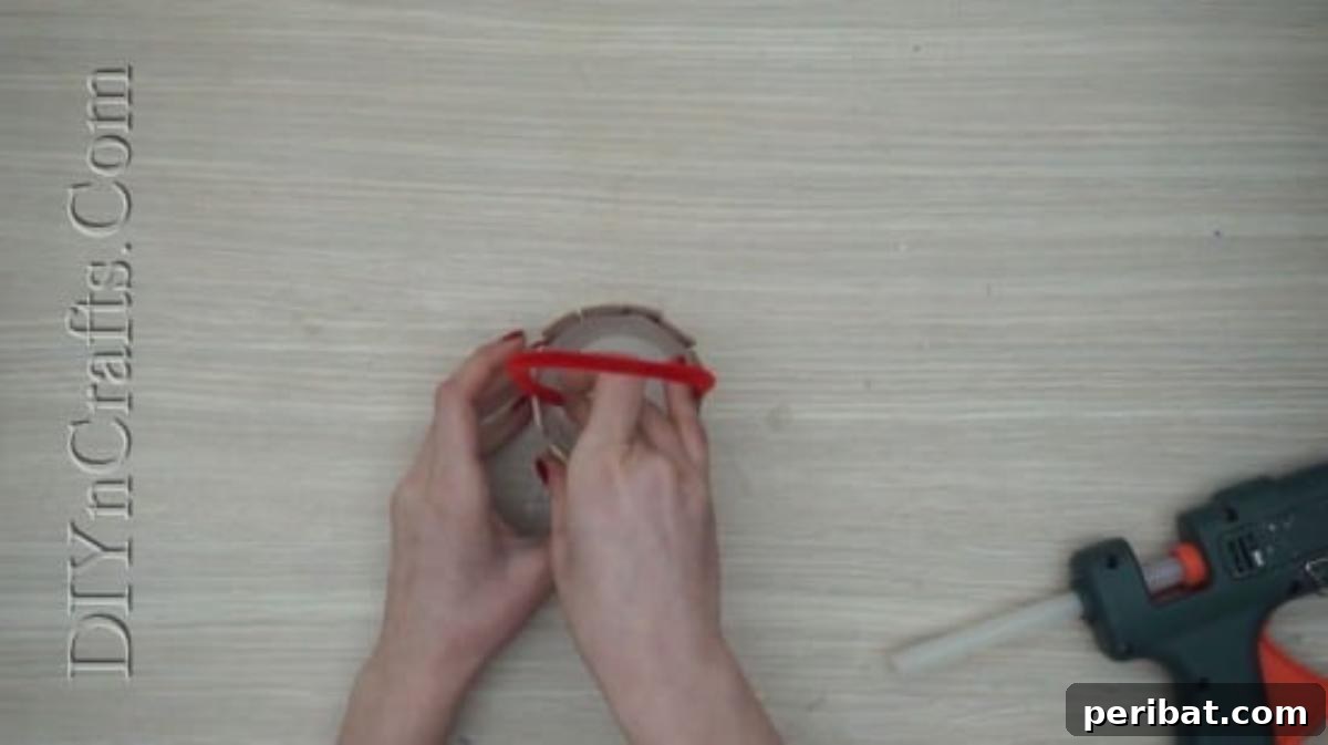 Craft Stick Easter Magic: 5 Simple DIY Projects 35 Both ends of the pipe cleaner handle securely glued to the miniature Easter basket
