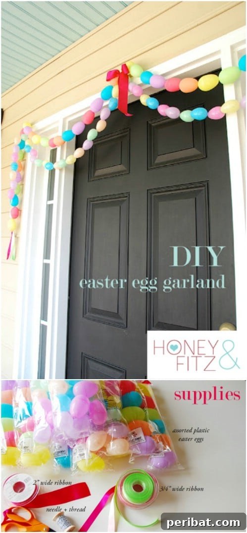 DIY Easter Egg Garland