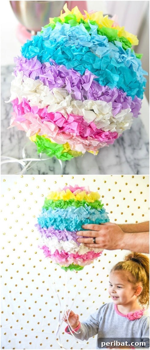 Easy DIY Piñata Easter Eggs