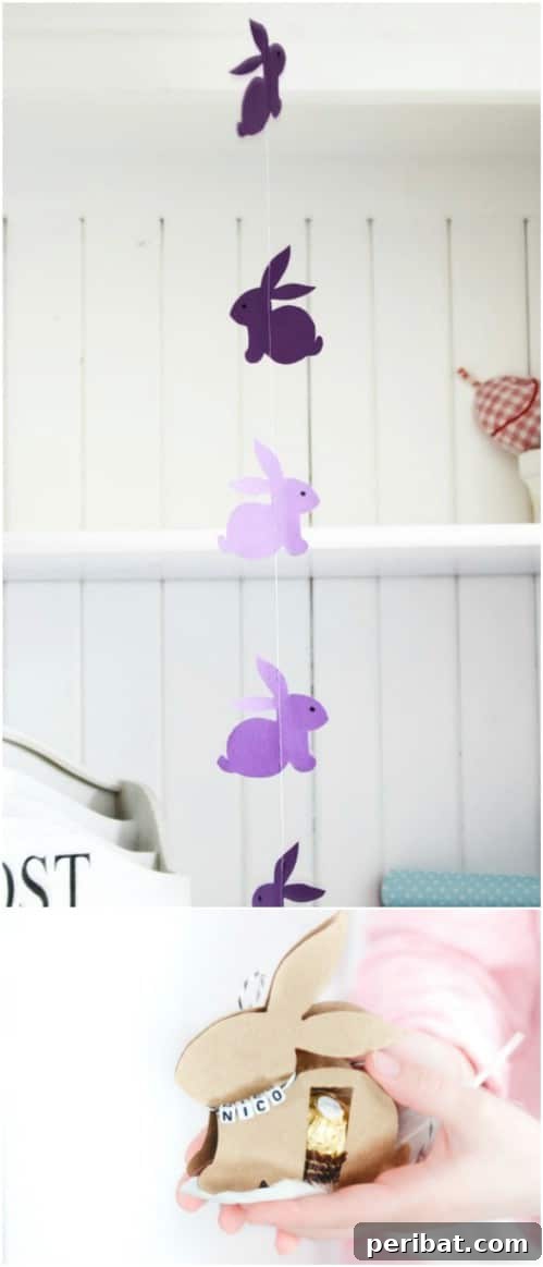 Cute DIY Bunny Garland