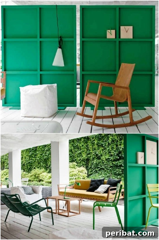 Maximize Your Home with 30 Brilliant DIY Room Dividers 21 DIY Wooden Shelving Unit Divider