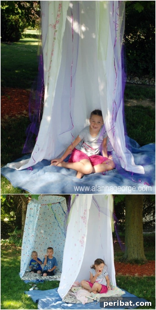 30 DIY Outdoor Play Zones for Unforgettable Summer Fun 13 Cheap And Easy Hula Hoop Hideout