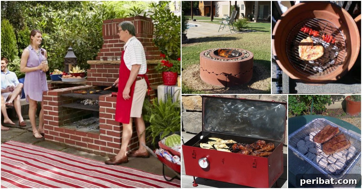 Ignite Your Summer: 10 DIY Grills for Backyard Bliss 2 diy barbecue grill