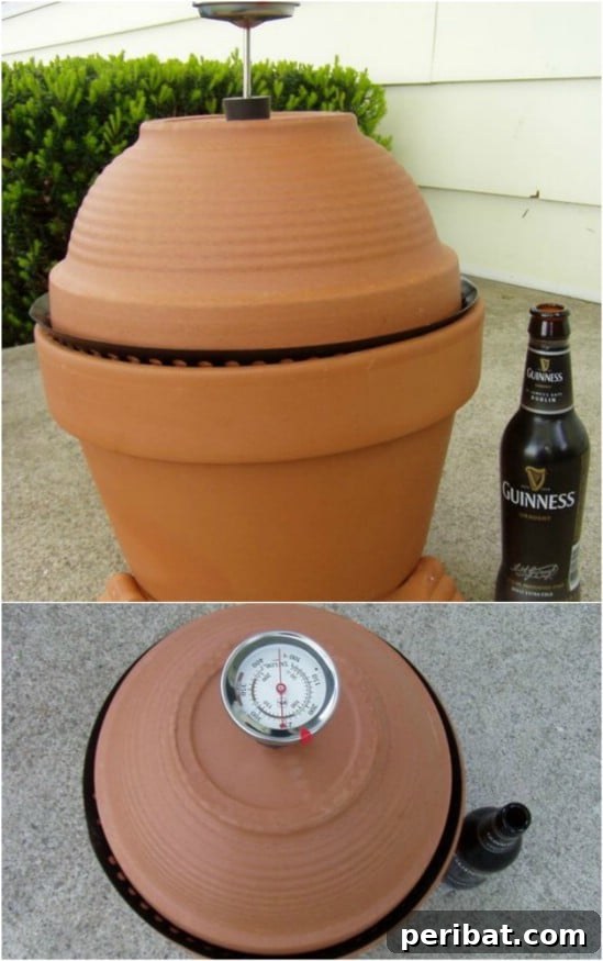 Ignite Your Summer: 10 DIY Grills for Backyard Bliss 6 DIY Terra Cotta Barbecue Smoker