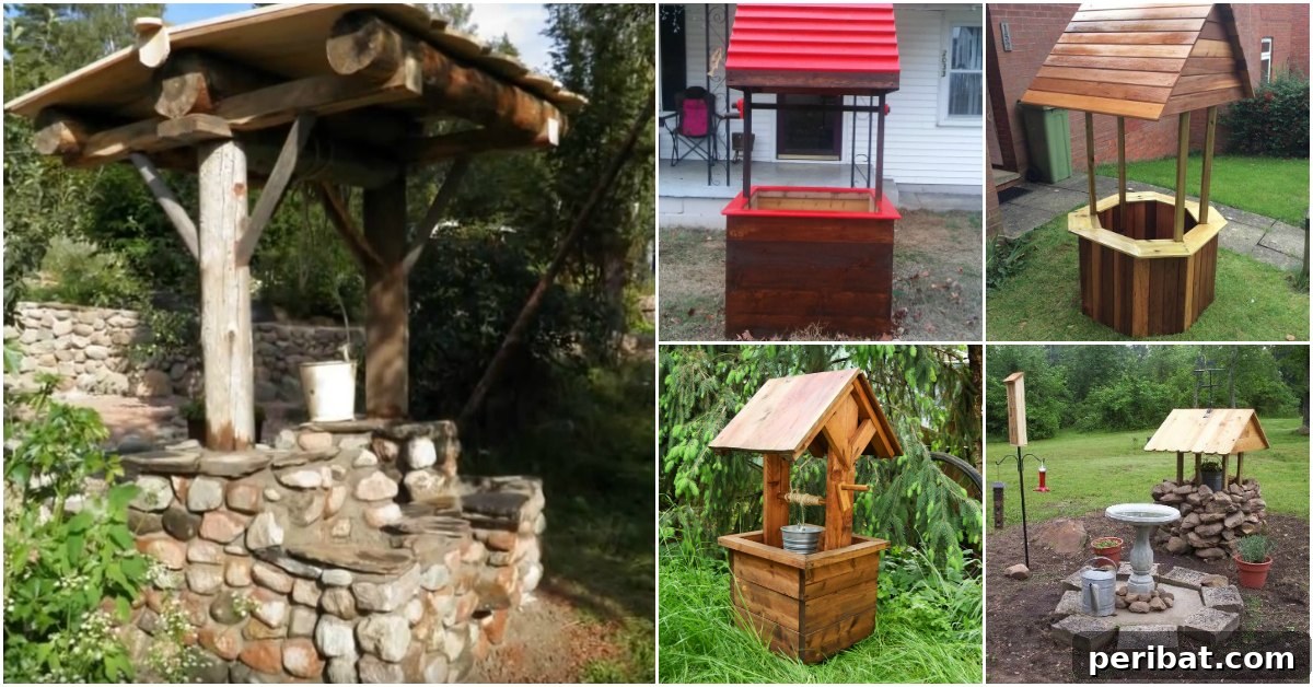 DIY Wishing Well Designs for Your Garden