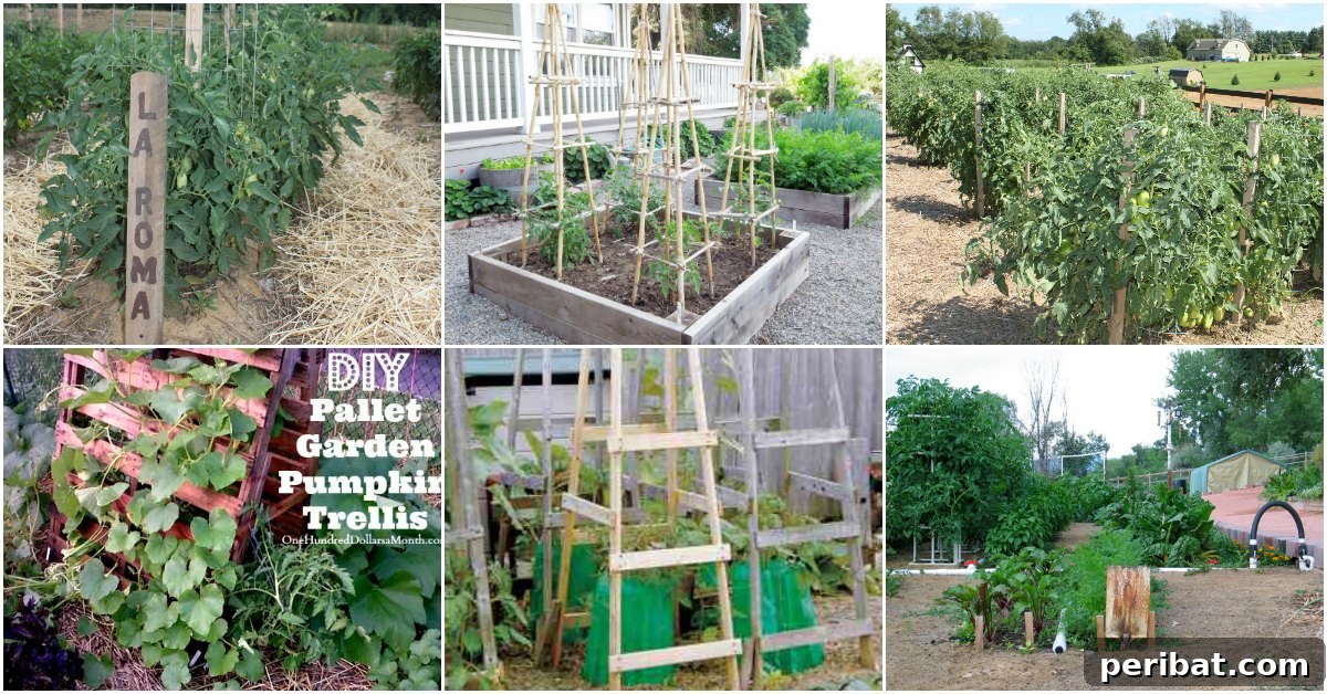 15 Must-Have DIY Plant Supports and Cages for Your Summer Garden 2 plant support diy