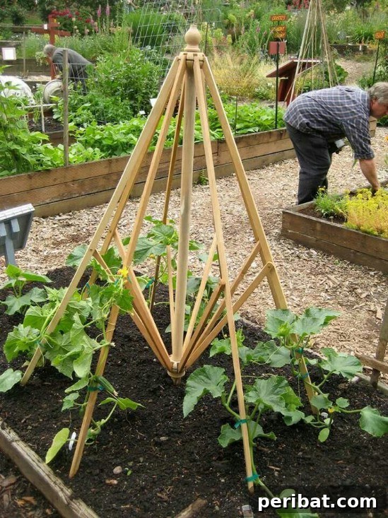 15 Must-Have DIY Plant Supports and Cages for Your Summer Garden 13 Cute Umbrella Styled Teepee