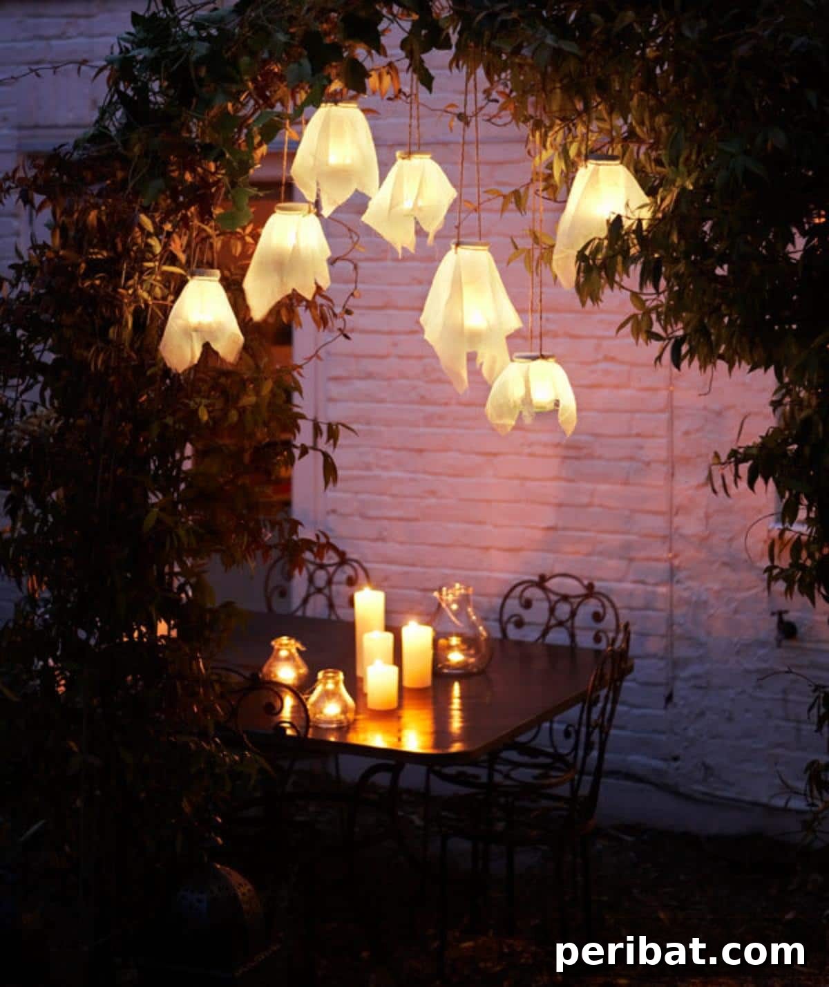 Craft a Luminous Landscape: 20 DIY Garden Lighting Ideas 14 DIY Muslin Firefly Lights