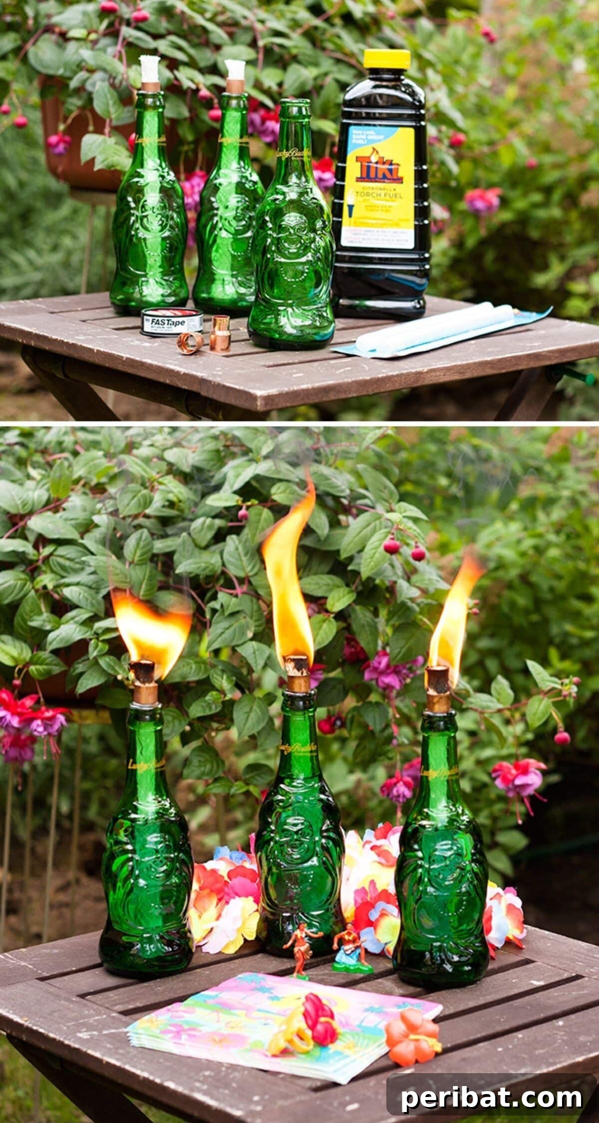 Craft a Luminous Landscape: 20 DIY Garden Lighting Ideas 15 DIY Tiki Torches